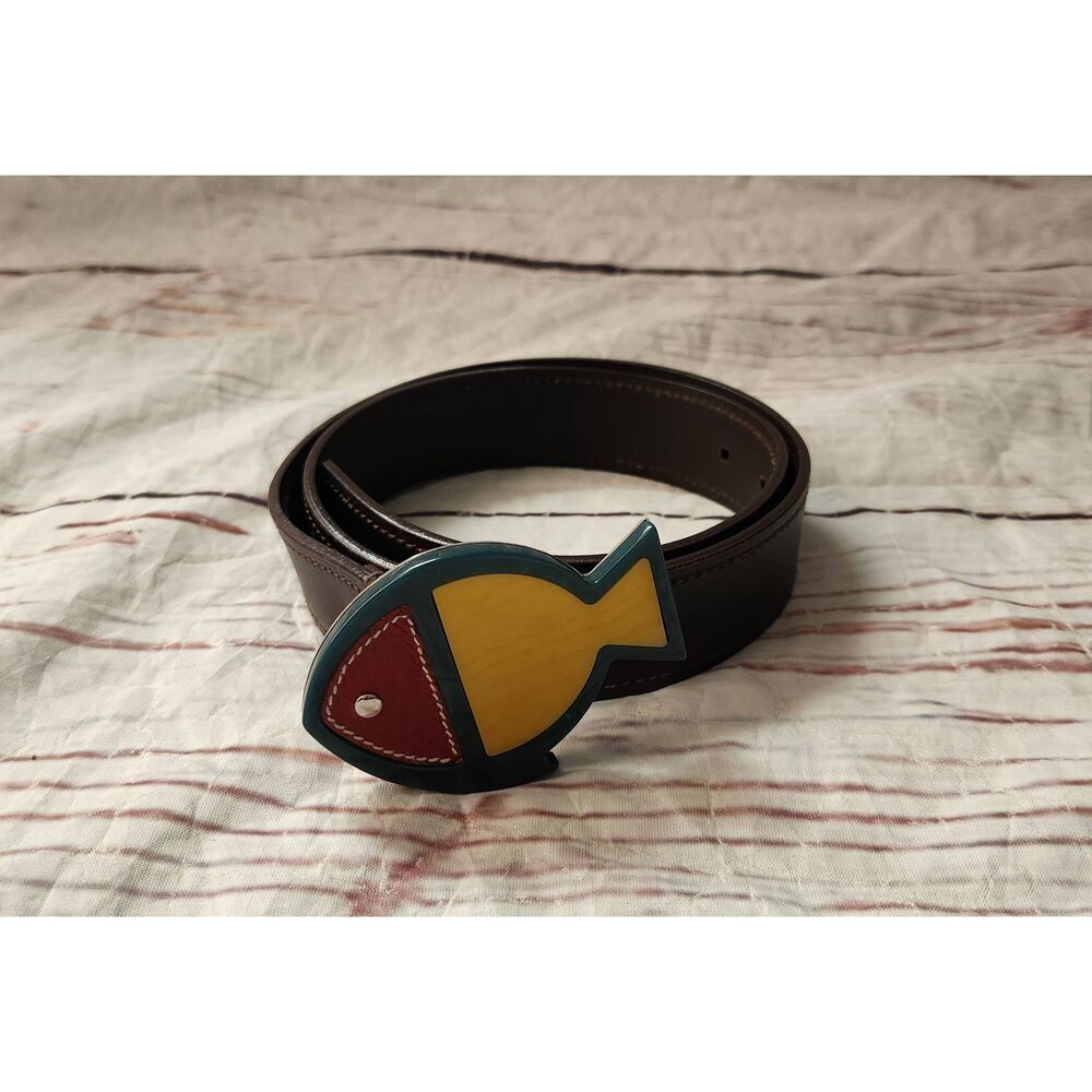 Prada Fish Buckle‎ Belt Size 32